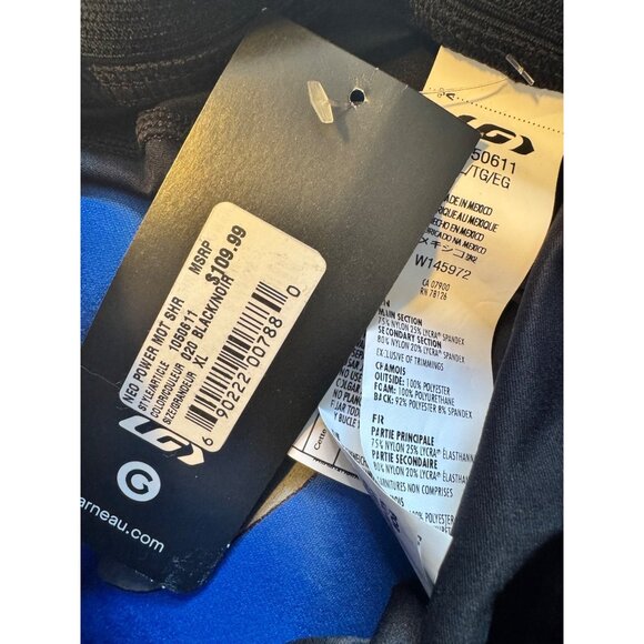 Garneau Neo Power Motion Cycling Shorts Size XL Men's Padded Pockets NWT $109 - Picture 5 of 13